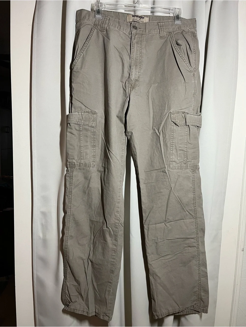Wrangler Men's Cargo Pants - Light Taupe